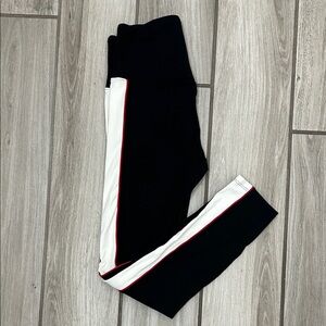 Lou & Grey Black and White Kids Leggings